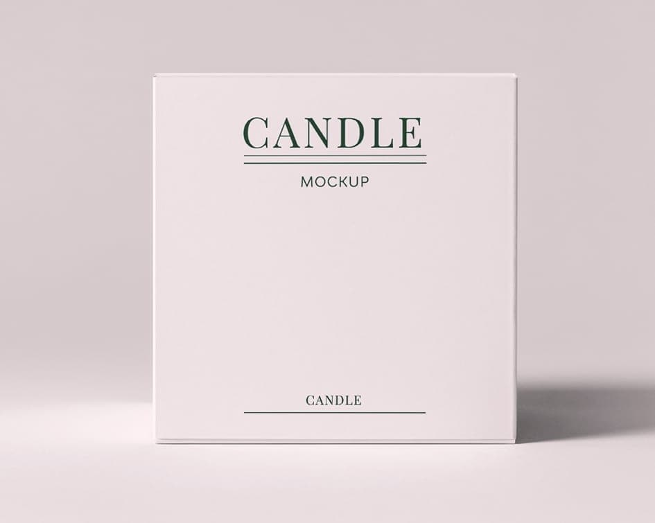 Candle Mockup
