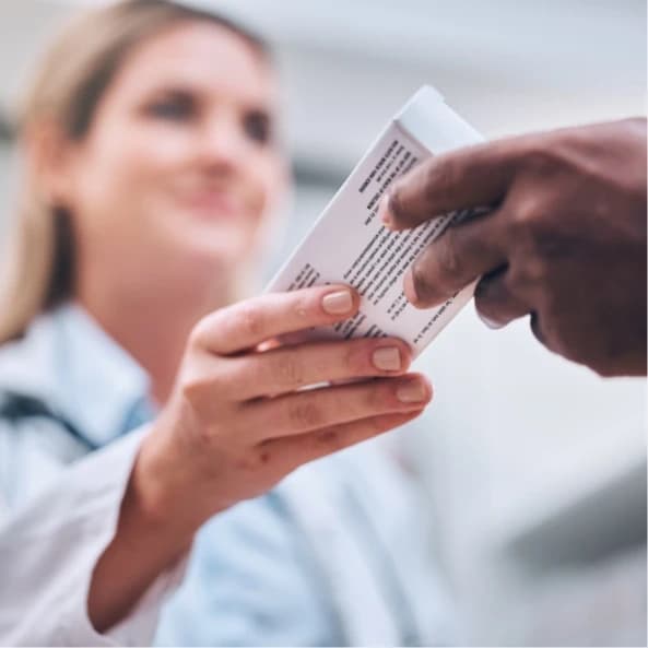 /biomedical-boxes/pharmacy-medication-box-and-pharmacist-helping.webp