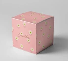 Pink Candle Box