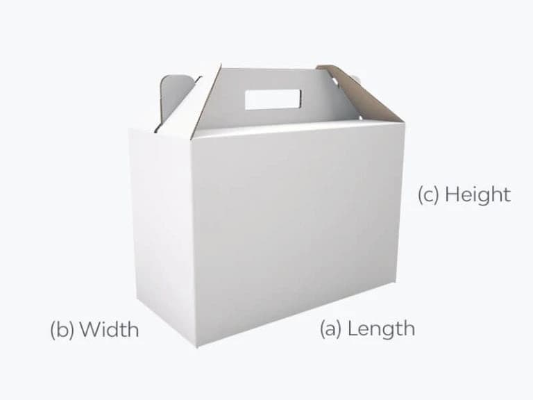 Measuring Carry Handle Box